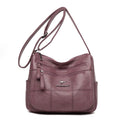 Bolsa Transversal Vintage Feminina Dafiny Roxa